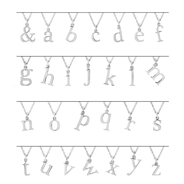 Noble Lowercase Necklace