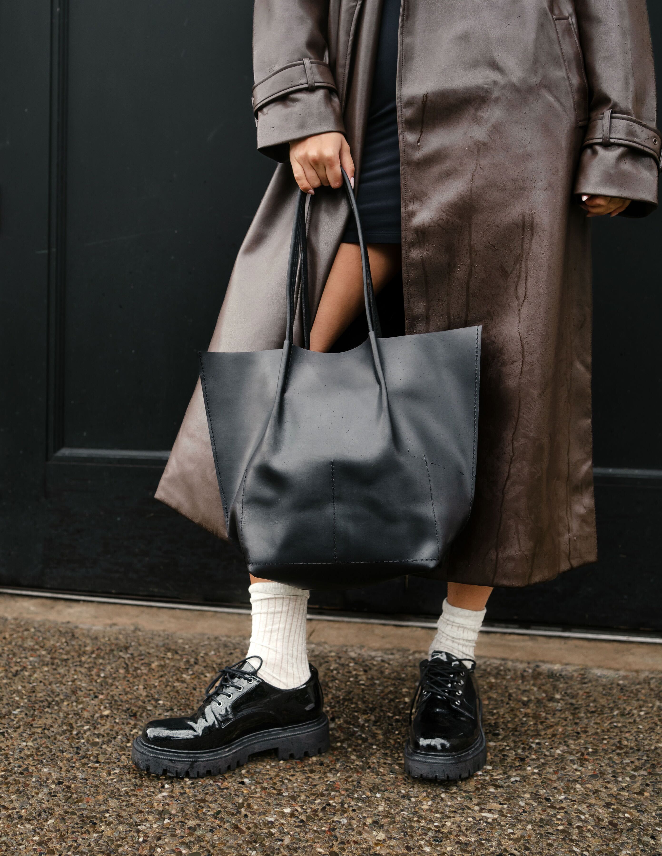 Leather Tote Bag