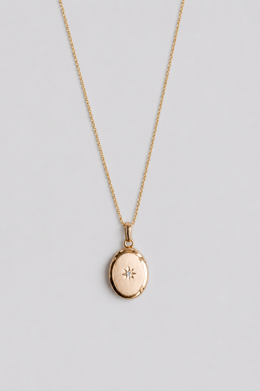 14k Oval Locket