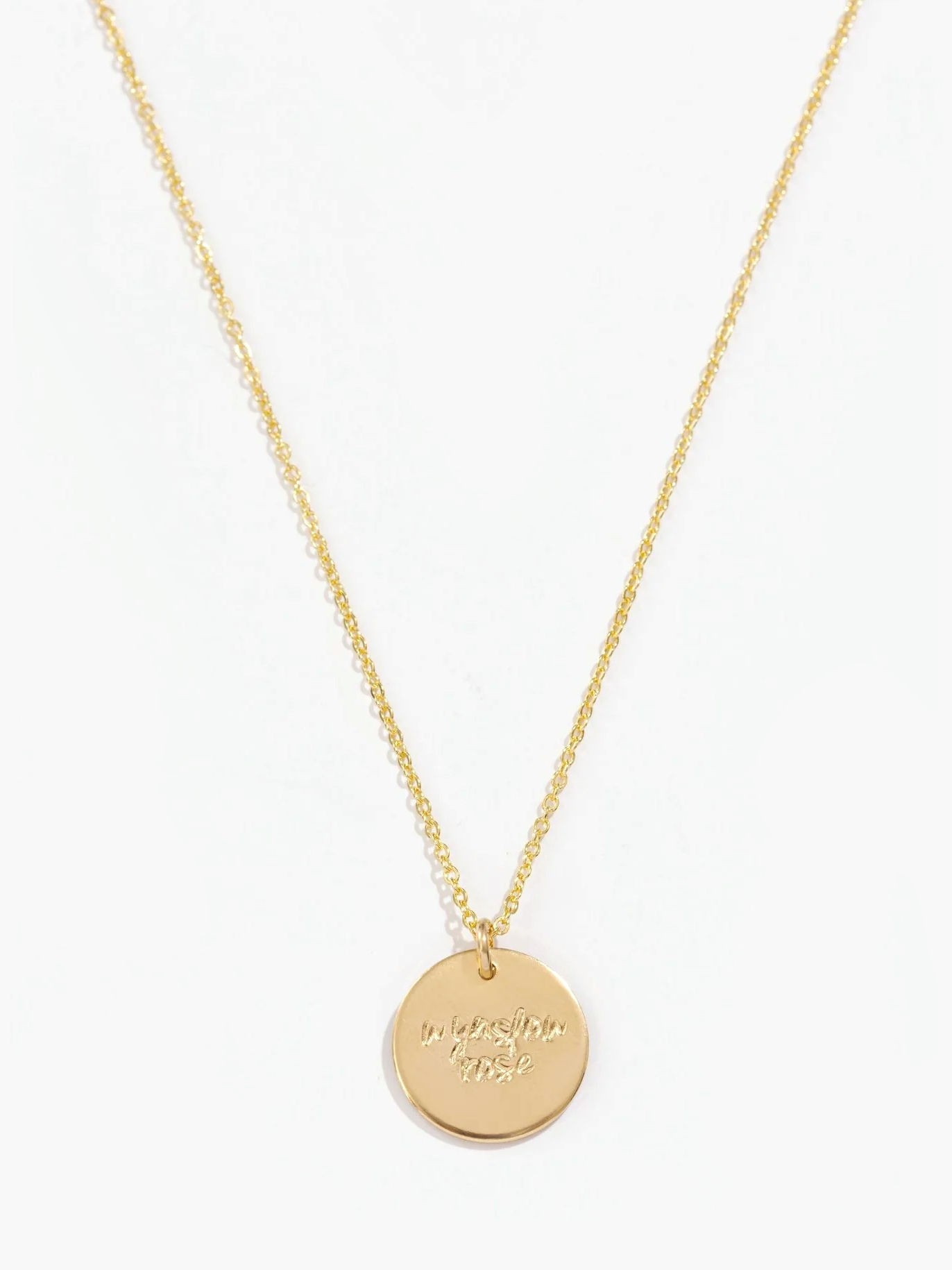 Harlow Disc Necklace