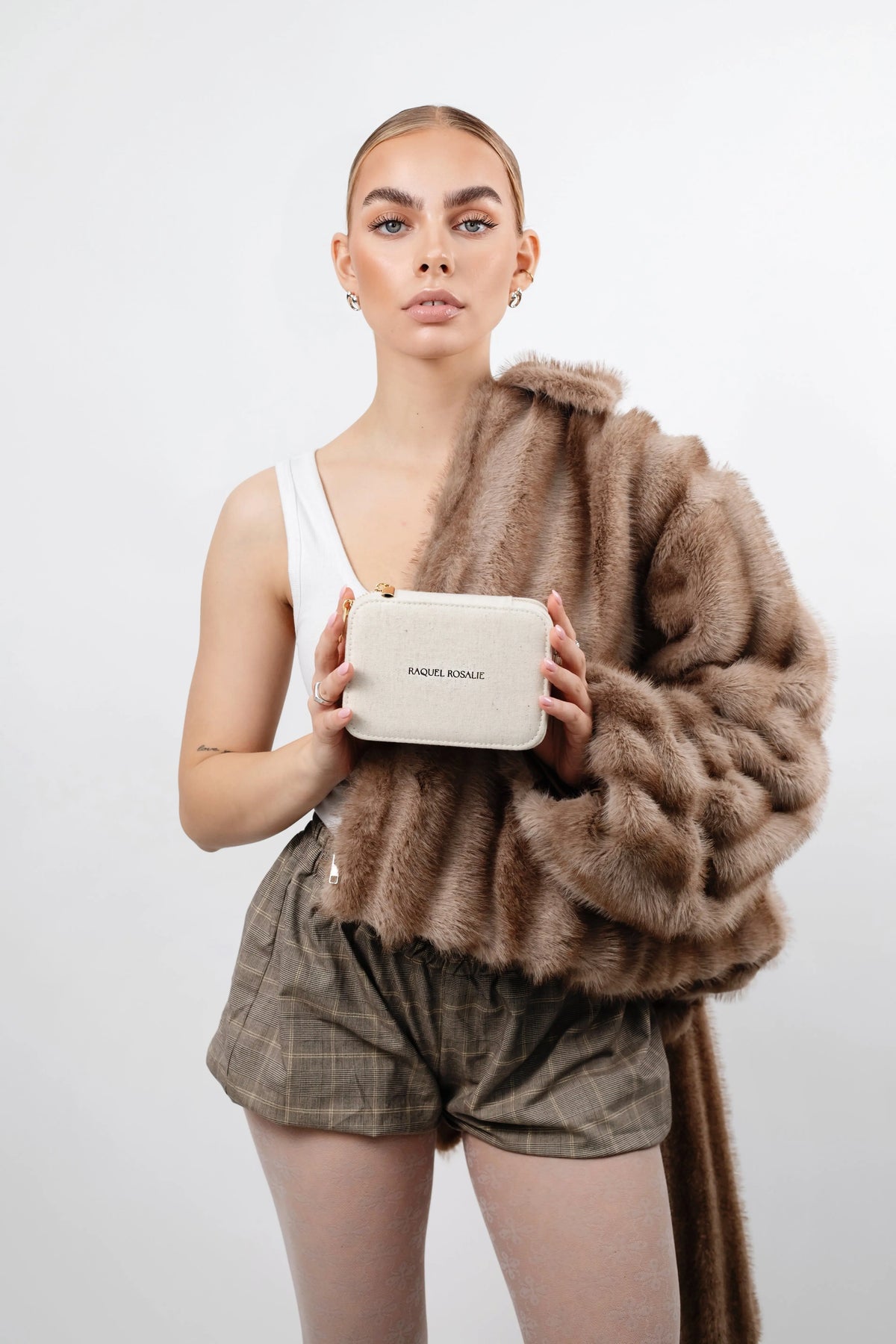 Linen Jewelry Box Raquel Rosalie