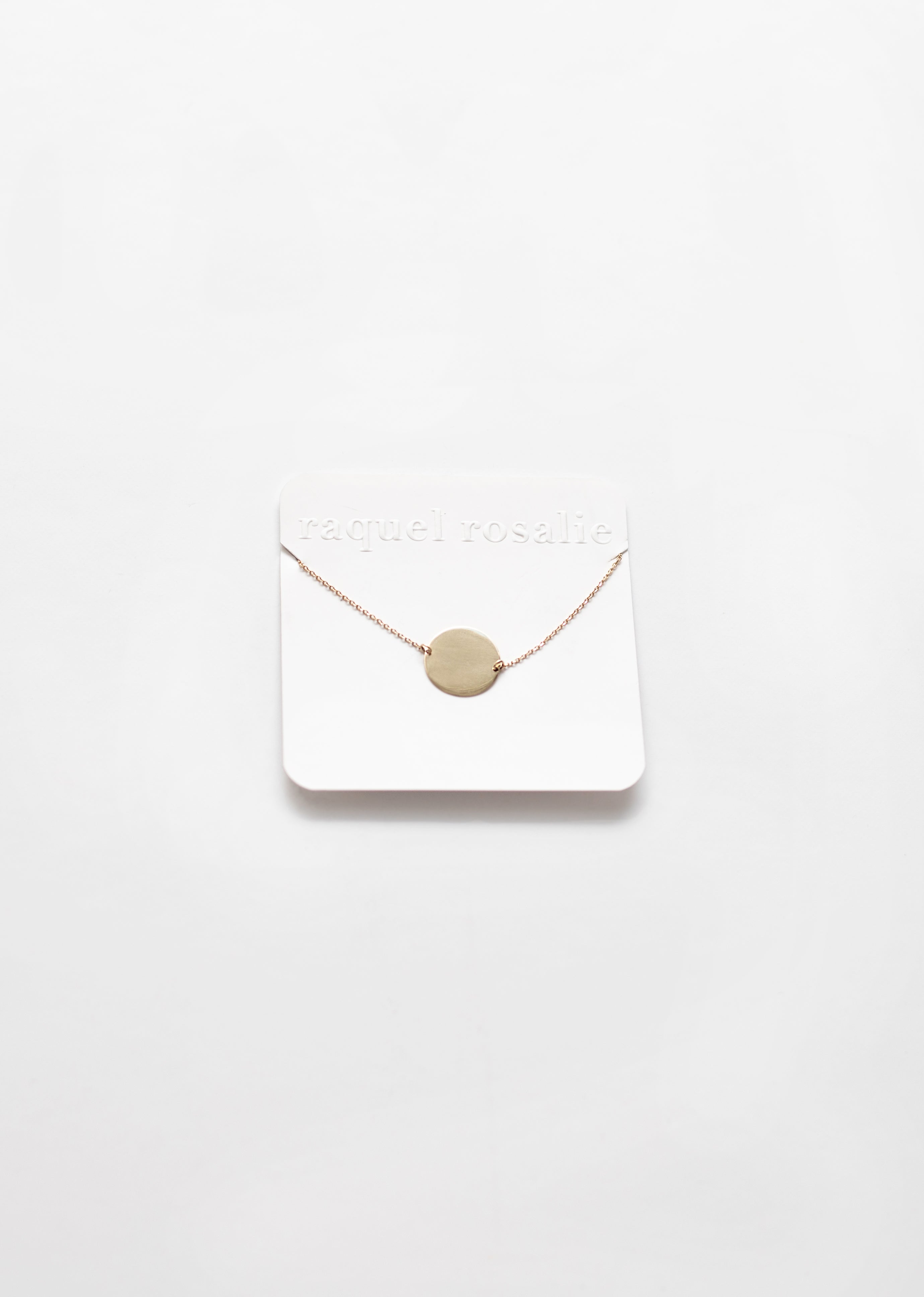 Engravible disc Bracelet
