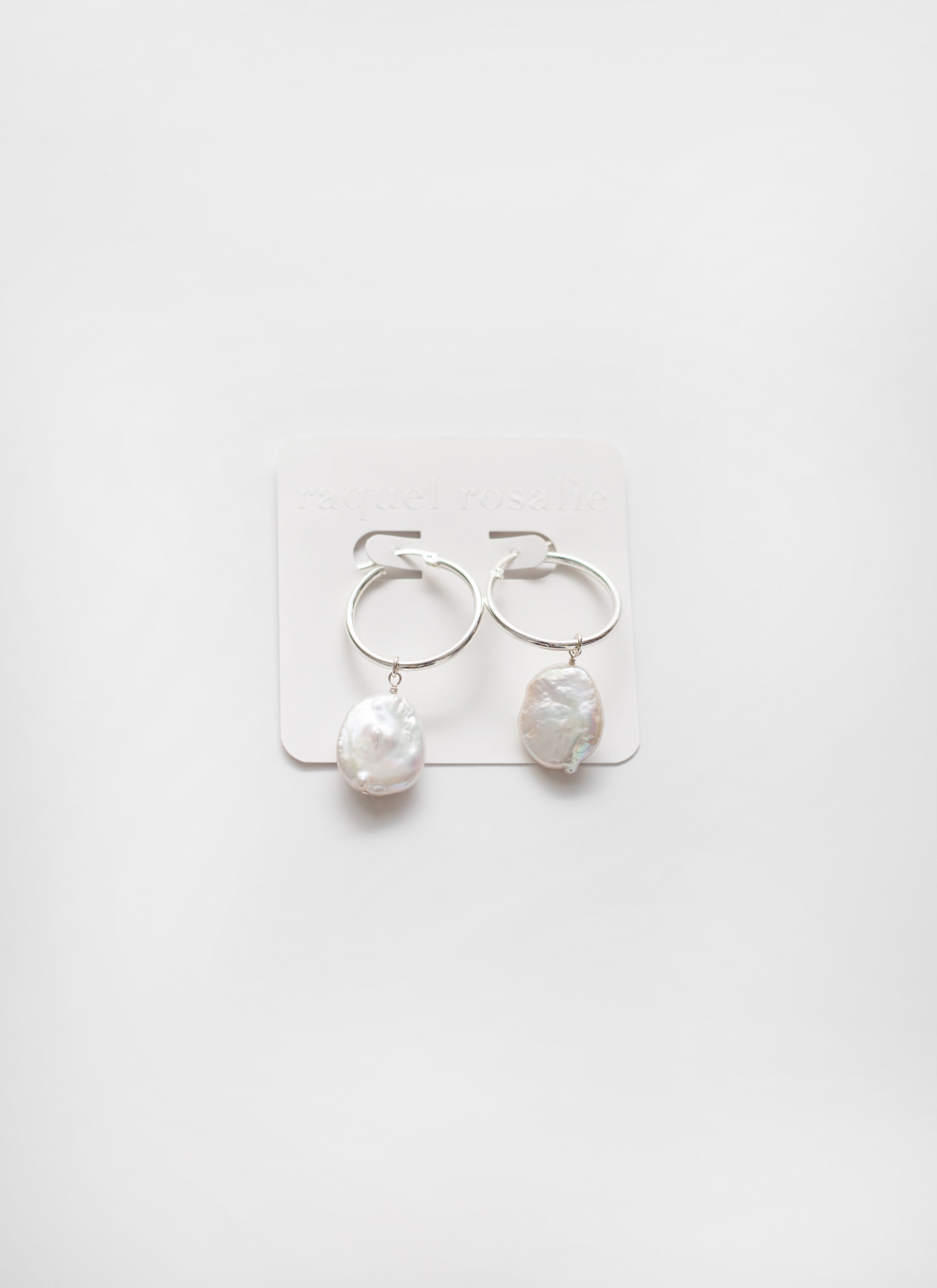 Pearl Hoops