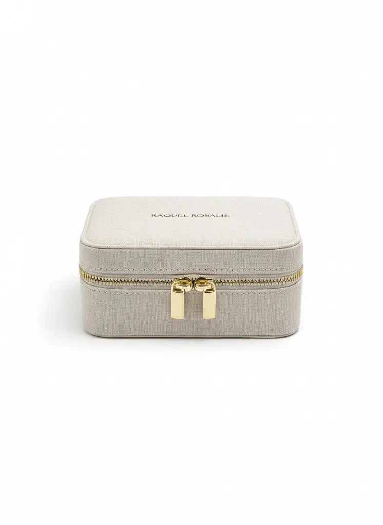 Linen Jewelry Box Raquel Rosalie