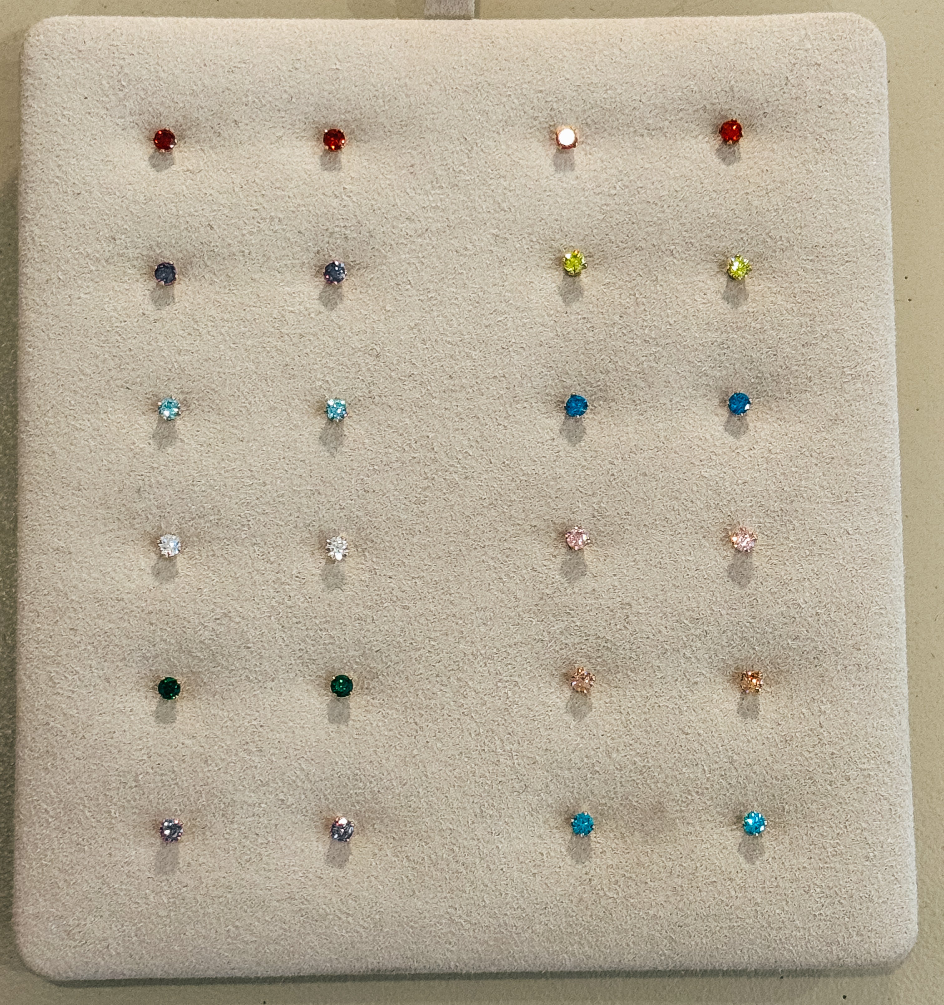 Birthstone Studs