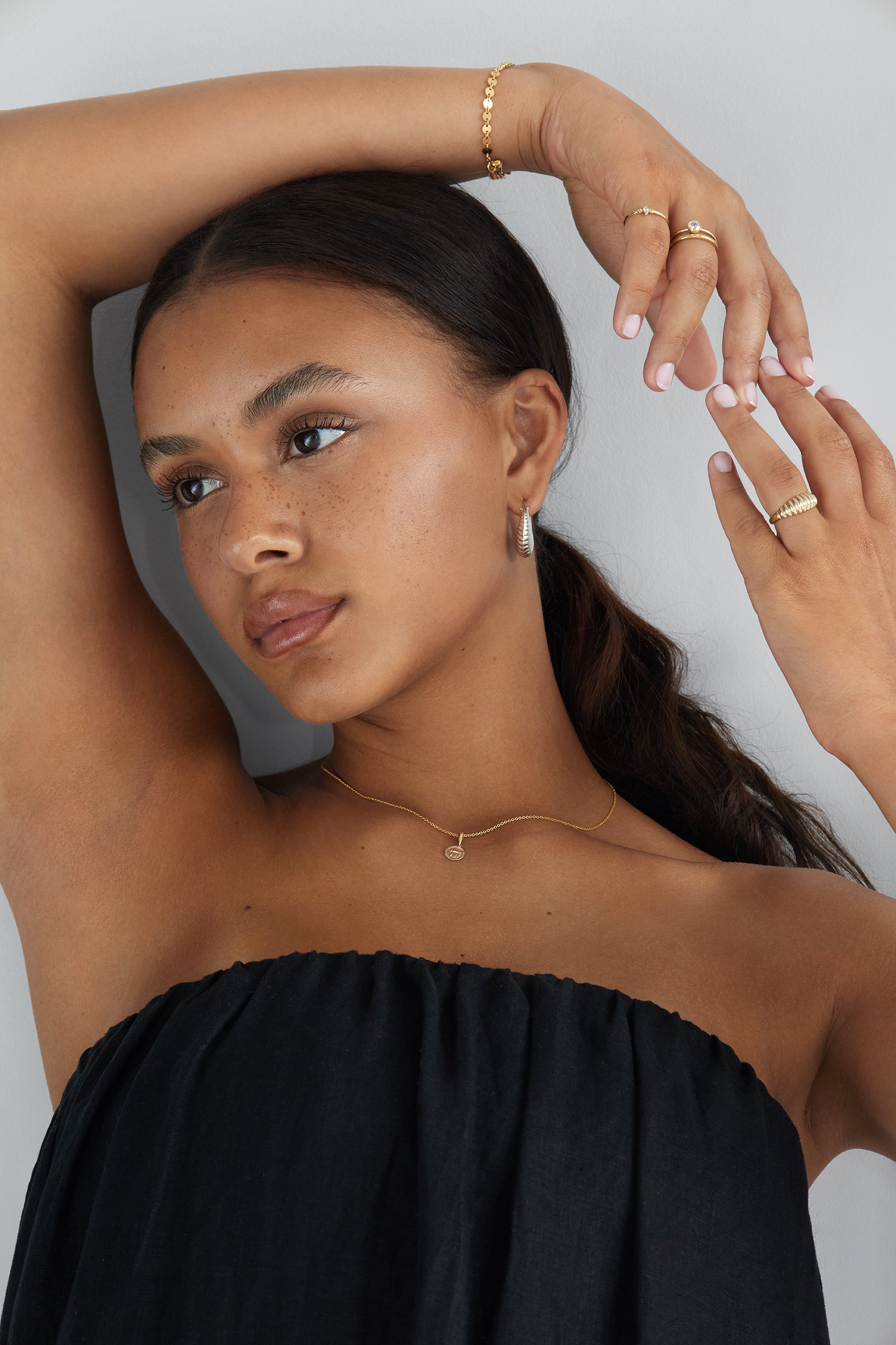 Ribbed Dome Ring