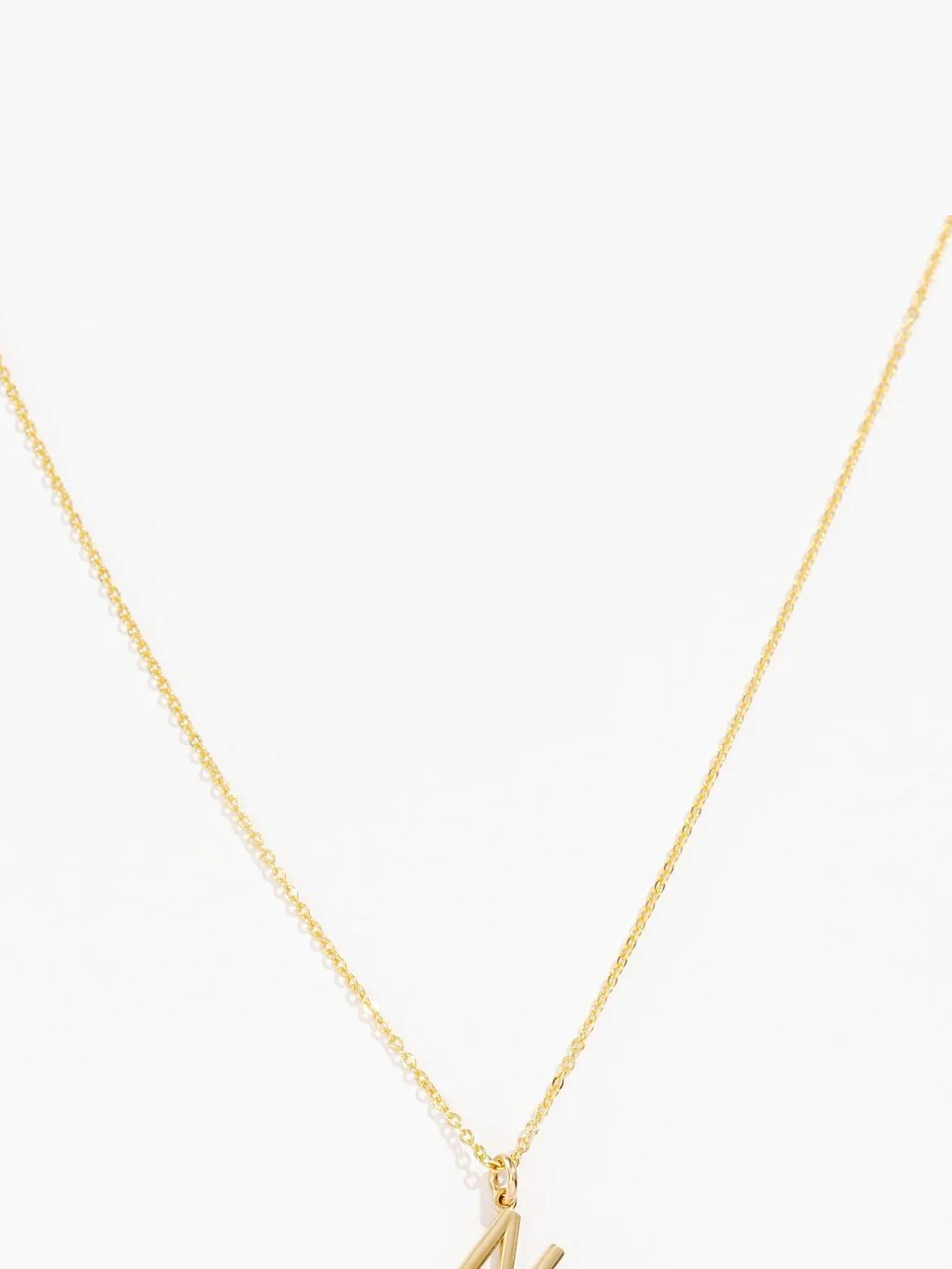 Noble Uppercase Necklace