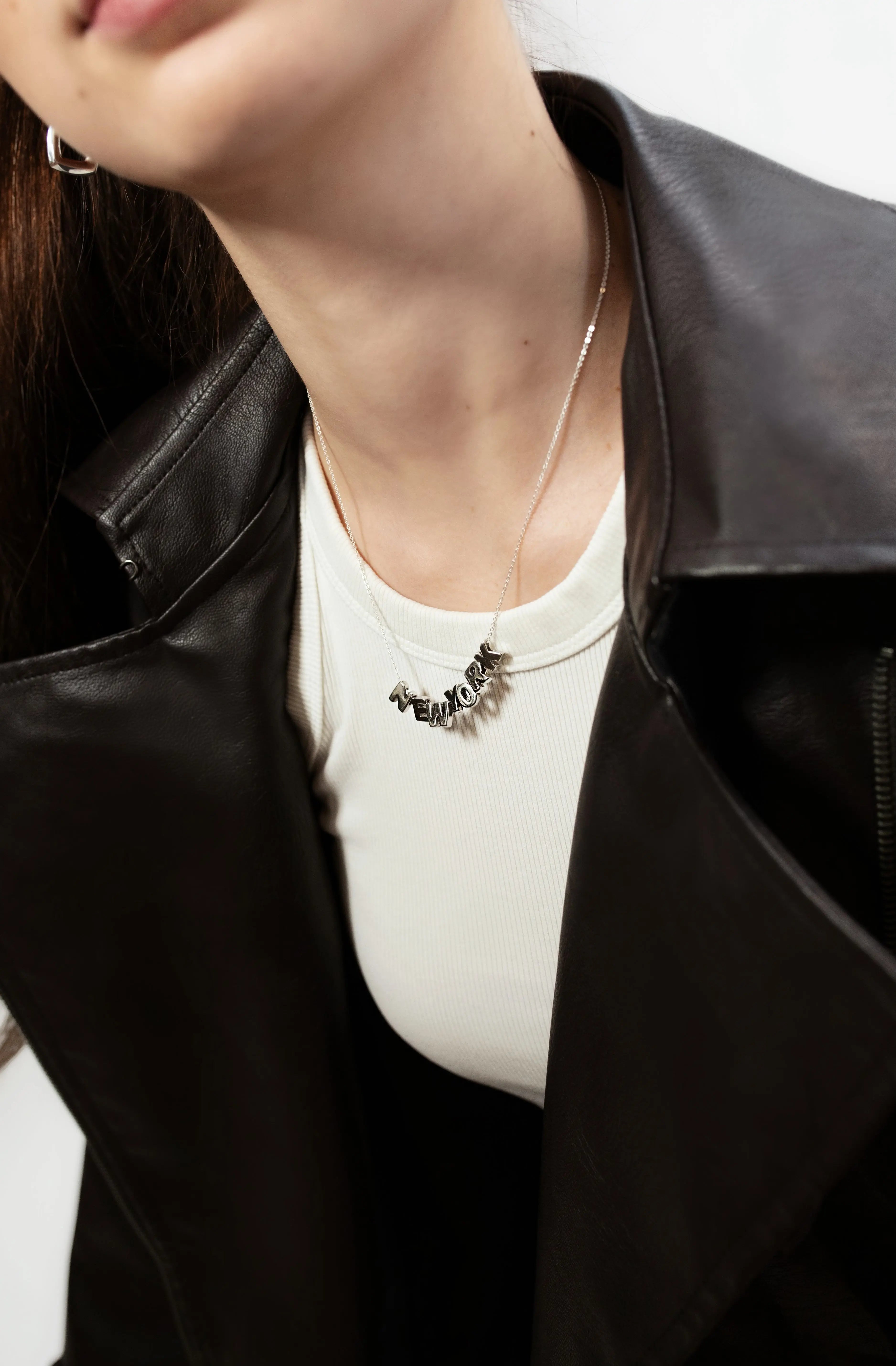 Iconic Letter Necklace Raquel Rosalie