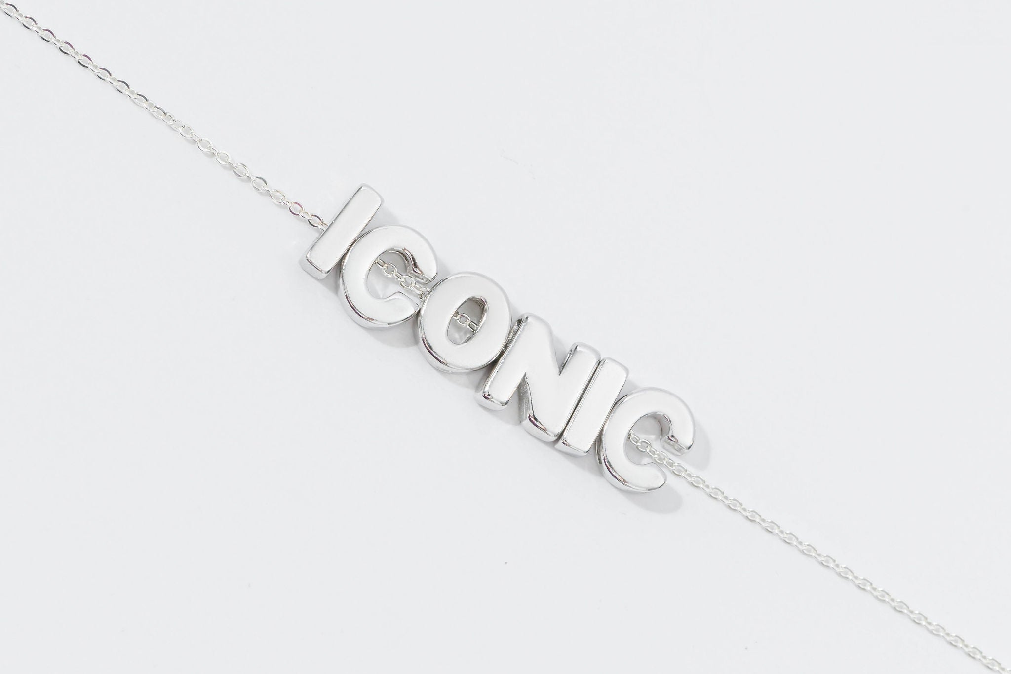 Iconic Letter Necklace Raquel Rosalie