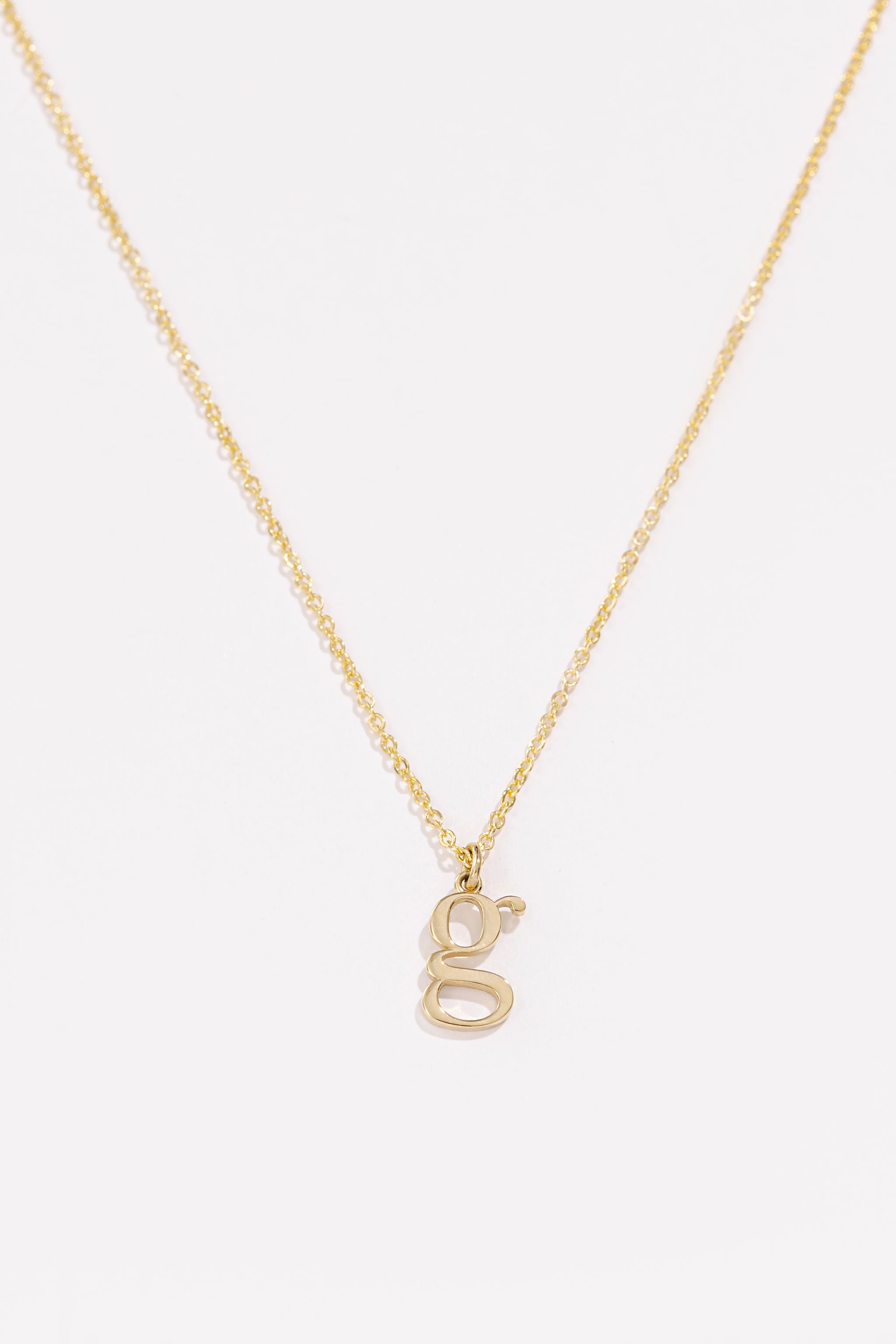 Noble Lowercase Necklace