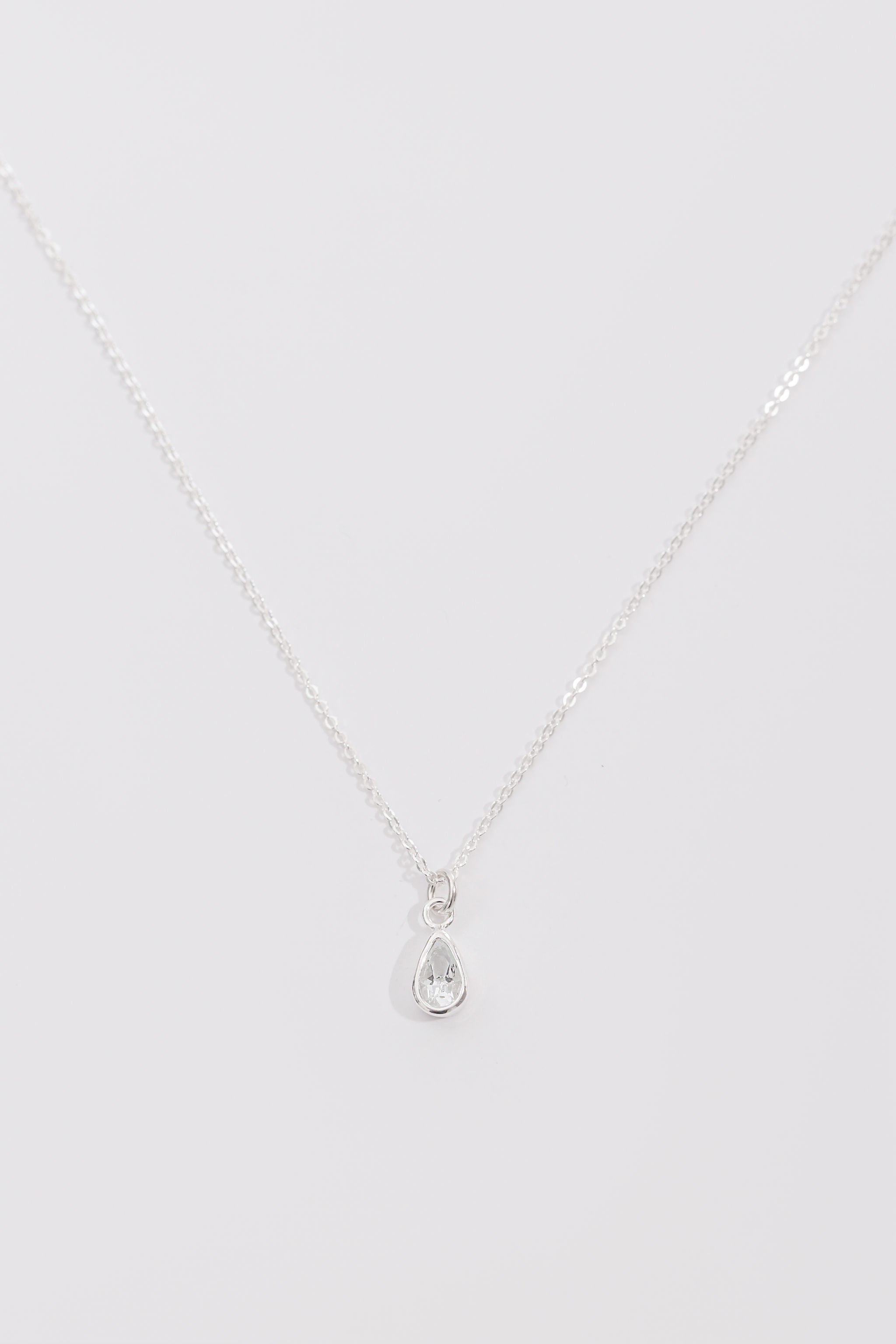 Ice Teardrop Necklace