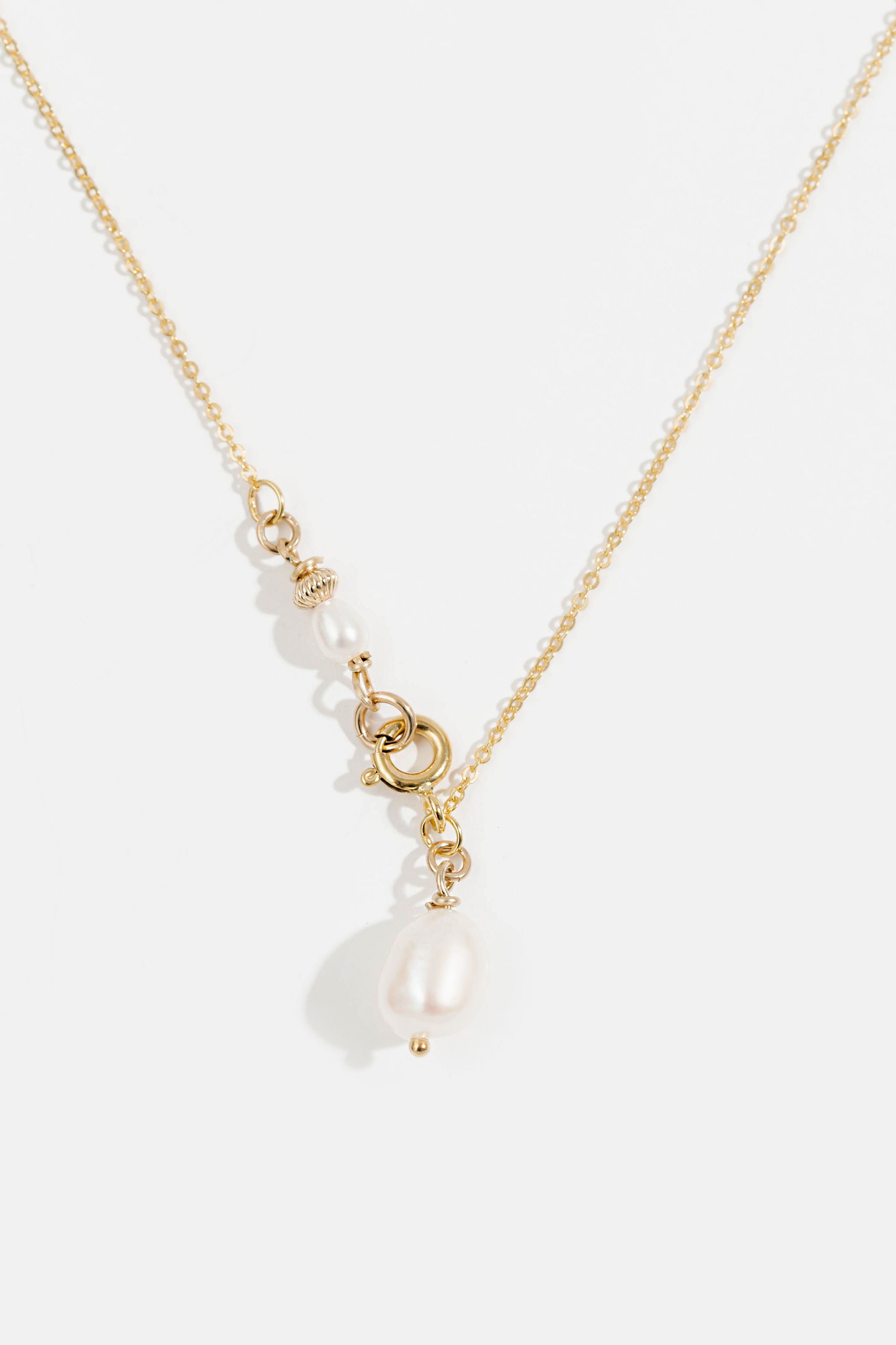 Deconstructed Pearl Necklace