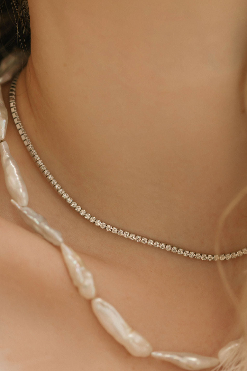Tennis Necklace Raquel Rosalie