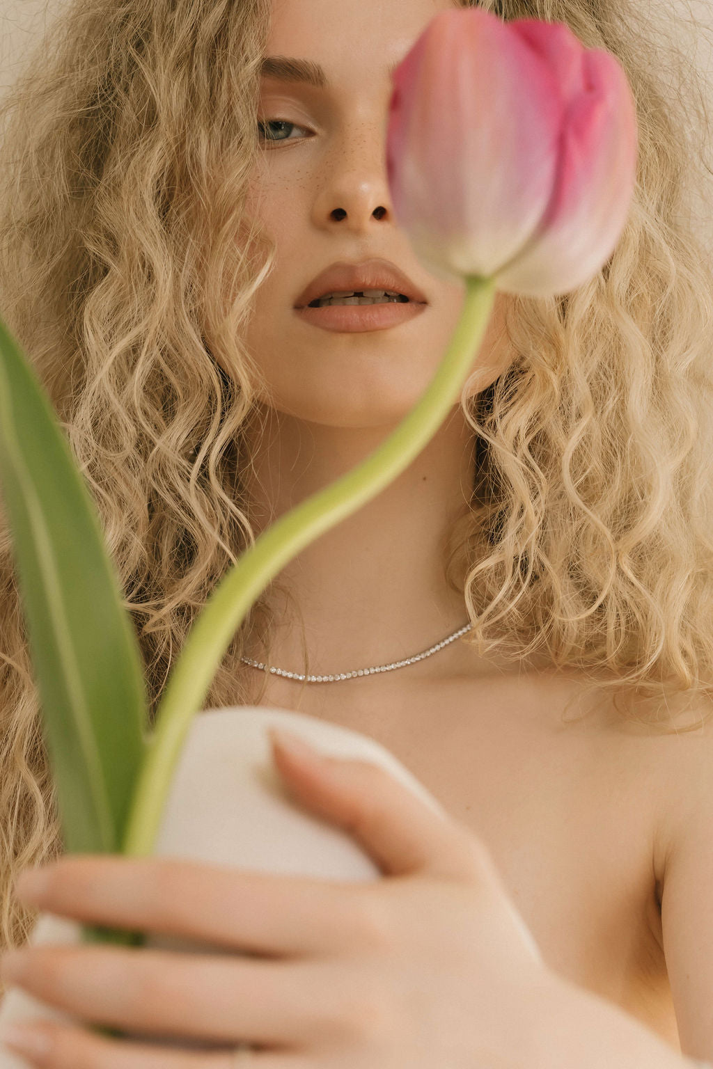 Tennis Necklace Raquel Rosalie