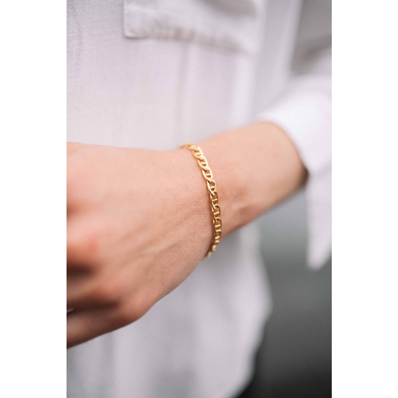 Anchor Chain Bracelet